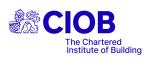 Logo of the CIOB - The Chartered Institute of Building