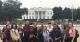 Group photo in front of the White House