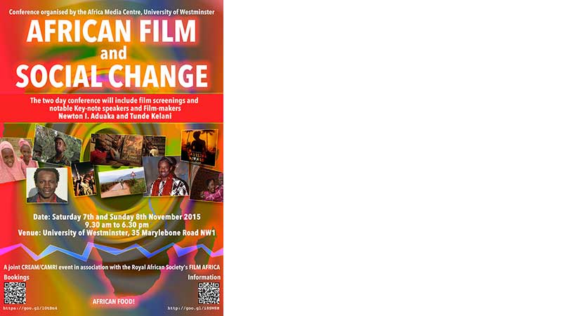 African film conference poster