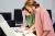 Students using image scanning facilities