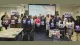 Large group of students and staff