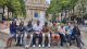 BHY Create students France trip group photo