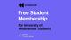 Graphic: Creative UK Free Student Membership for University of Westminster Students