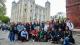 Students and colleagues outside the Tower of London