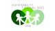 Sustainability festival green logo