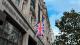 University of Westminster Regent campus facade with flag