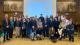 Group photo of attendees at the Holocaust Memorial Day event.