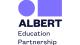 Image of the albert education partnership logo.