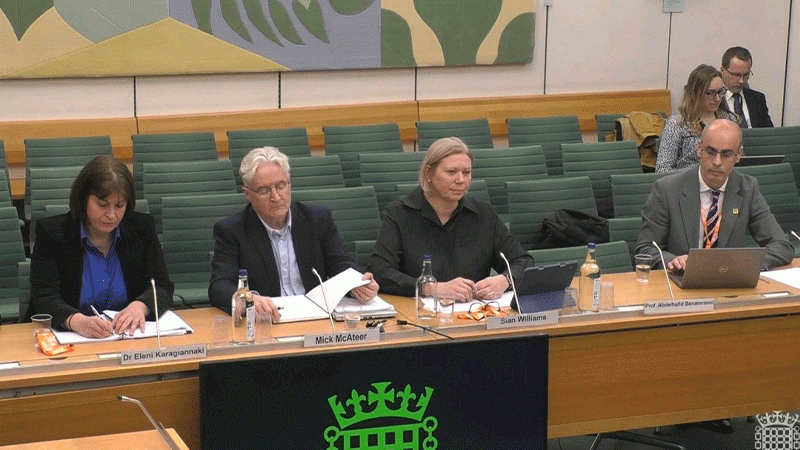 Abdelhafid Benamraoui at Treasury Committee Meeting