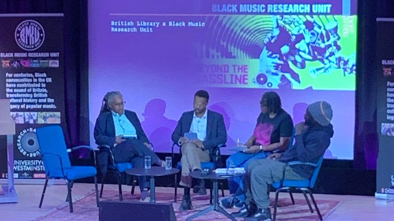 The British Library and the BMRU at the Black British Music Symposium