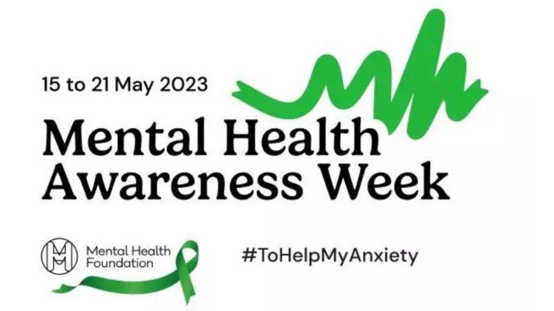 Mental Health Awareness Week logo on a white background