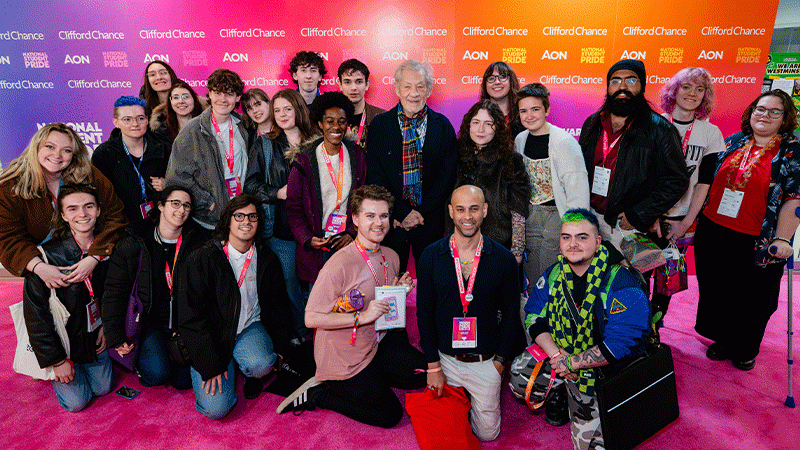 National Student Pride group photo