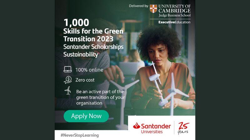 Skills for the green transition - Santander training course 