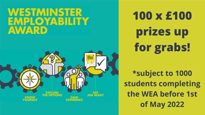 WEA logo 100 prizes to unlock before 1 May deadline