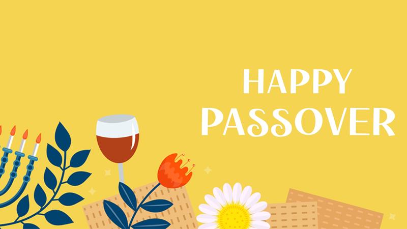 Happy Passover illustration 