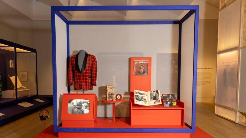 Alumnus Owen Edward Snaith's designs on display at the Tartan Exhibition
